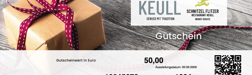 Schnitzel Flitzer - Restaurant Keull - 02541 / 880 195 - GESCHENK-GUTSCHEINE...