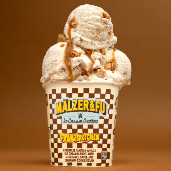 Cengos Burgershot - Mälzer & Fu Ice Cream Franzbrötchen