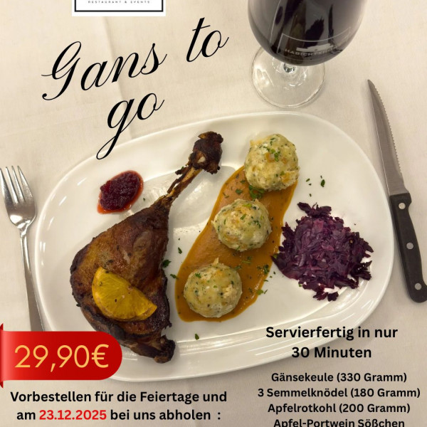 Habichtshöhe Bielefeld - Weihnachtsgans Traditionell