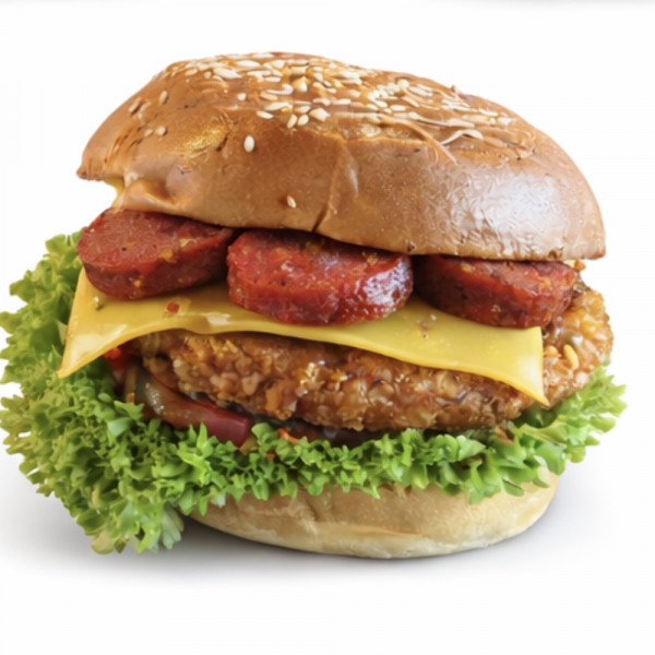 LUX BURGER - SUCUK CRISPY CHICKEN