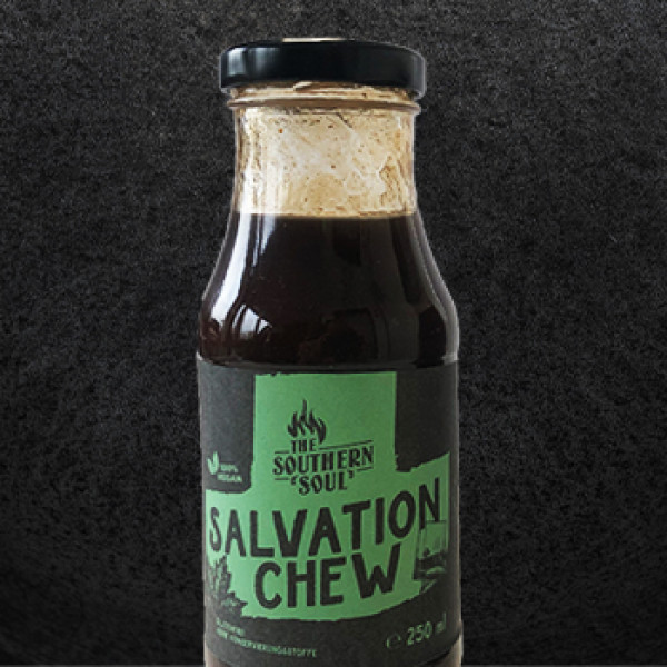The Southern Soul - SALVATION CHEW BBQ SAUCE FLASCHE